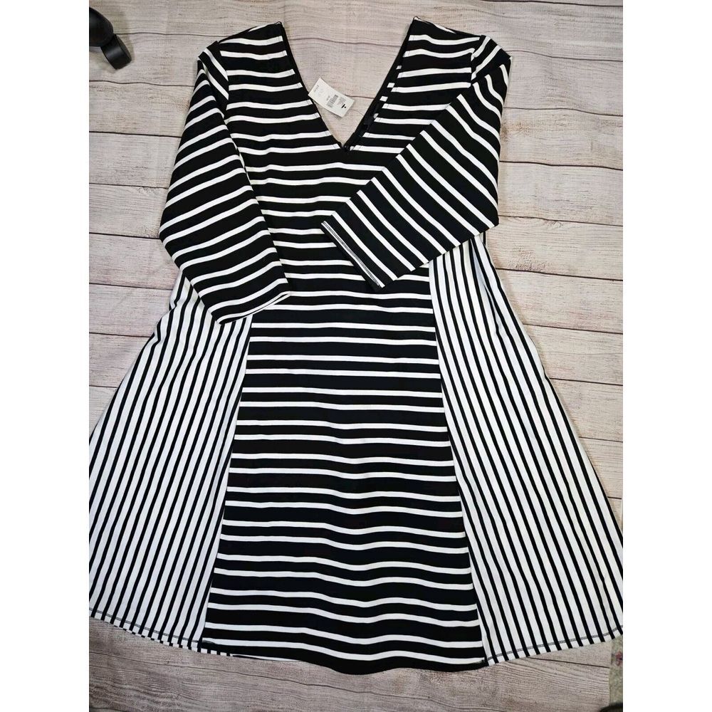 Lane Bryant A Line Midi Dress NWT